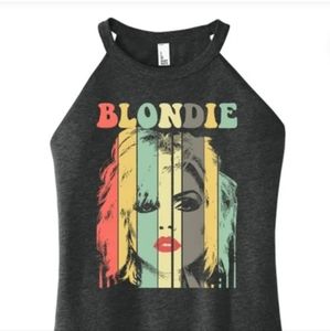 Retro Blondie Debbie Harry Halter Top